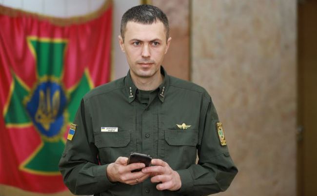 Речник Державної прикордонної служби України Андрій Демченко Фото: facebook.com/Андрій Демченко