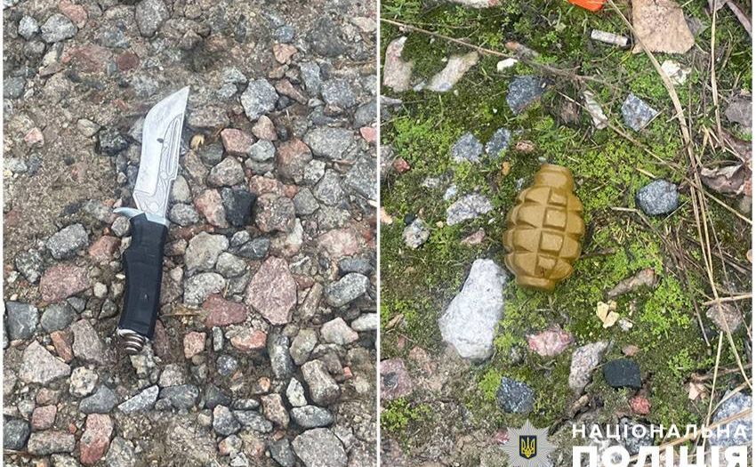 Зброя, вилучена у крадіїв. Фото: Нацполіція