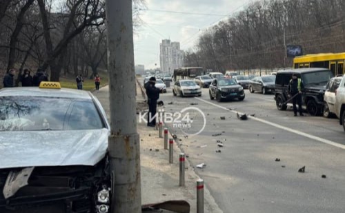 Наслідки аварії. Фото: телеканал «Київ»
