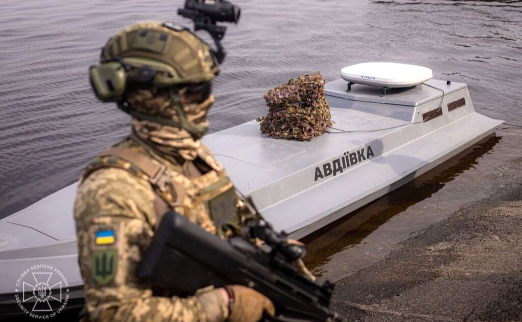 «Sea baby» 2024 року випуску — дрон нового покоління. Фото: СБУ Телеграм-канал