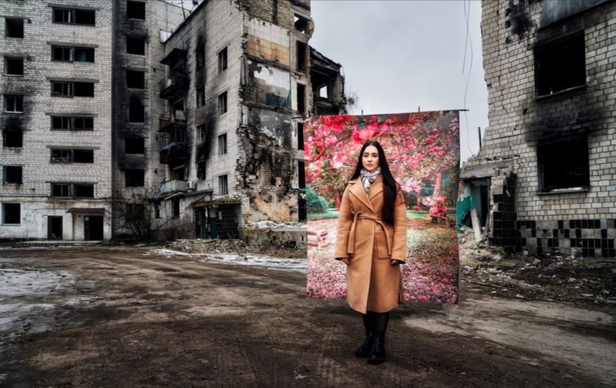 Фото: Втрачена весна. Діана, Гостомель, 2022. Авторка: Олена Гром