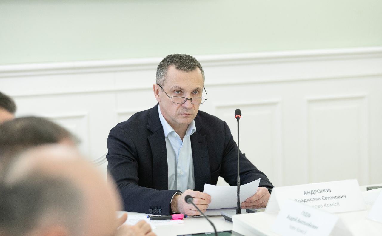 Голова Комісії Владислав Андронов. Фото: КМДА