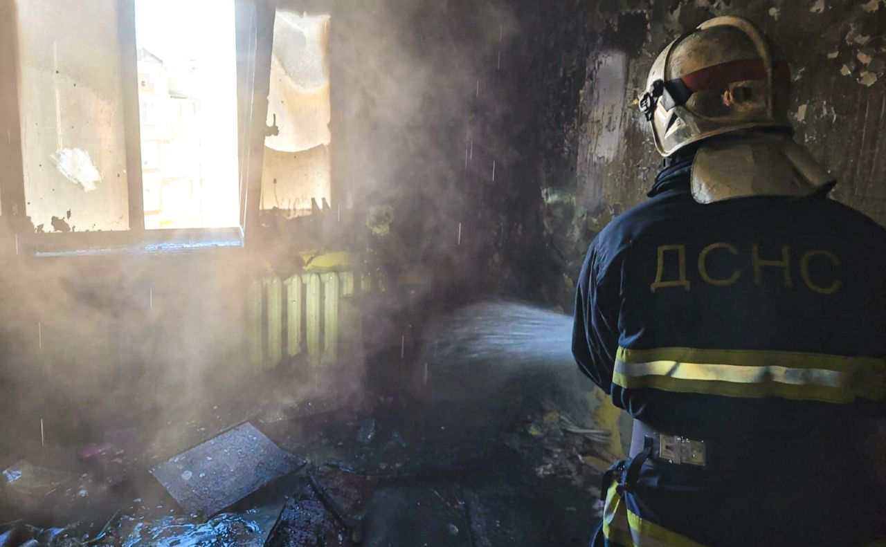 Вогнеборці швидко впоралися з пожежею. Фото: ГУ ДСНС у Київській області