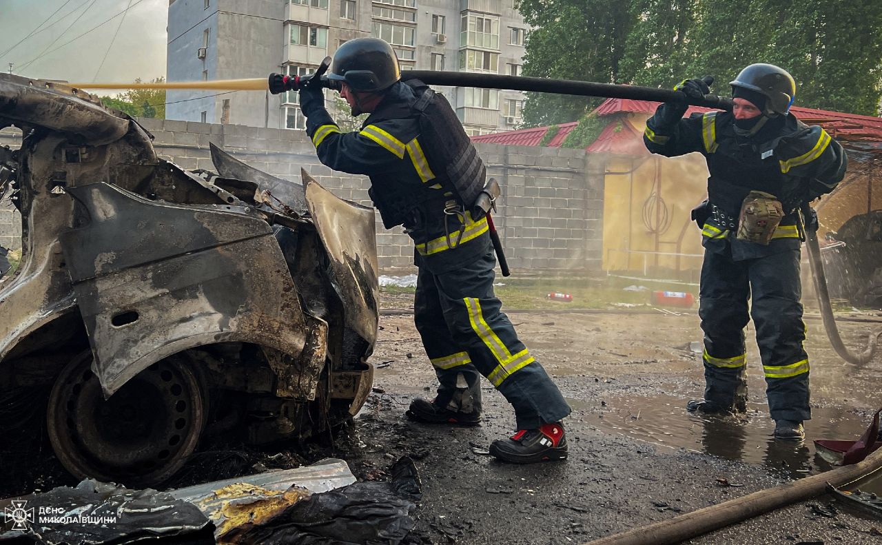 Під час гасіння пожежі пролунав ще один вибух