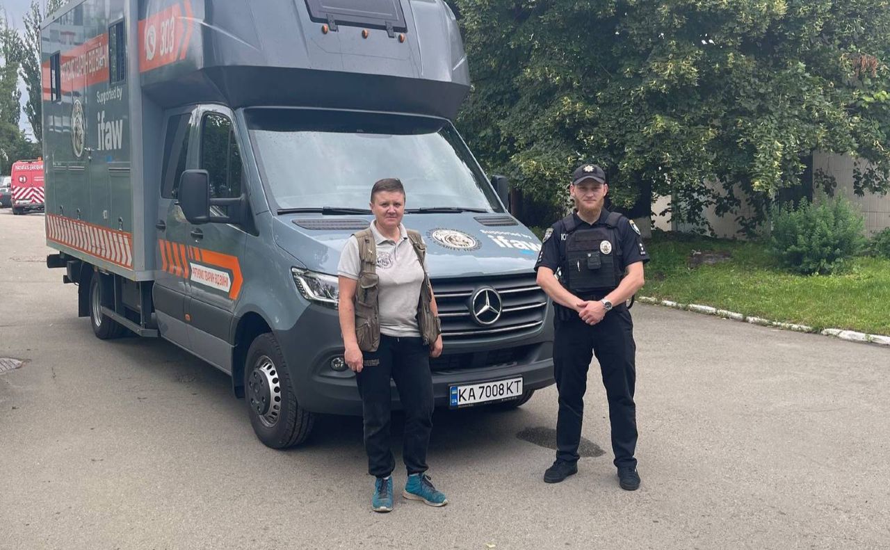 Працівники центру порятунку тварин разом з поліцією обшукали район, але поранену тварину не знайшли. Фото: Wild Animals Rescue Center (ФБ)