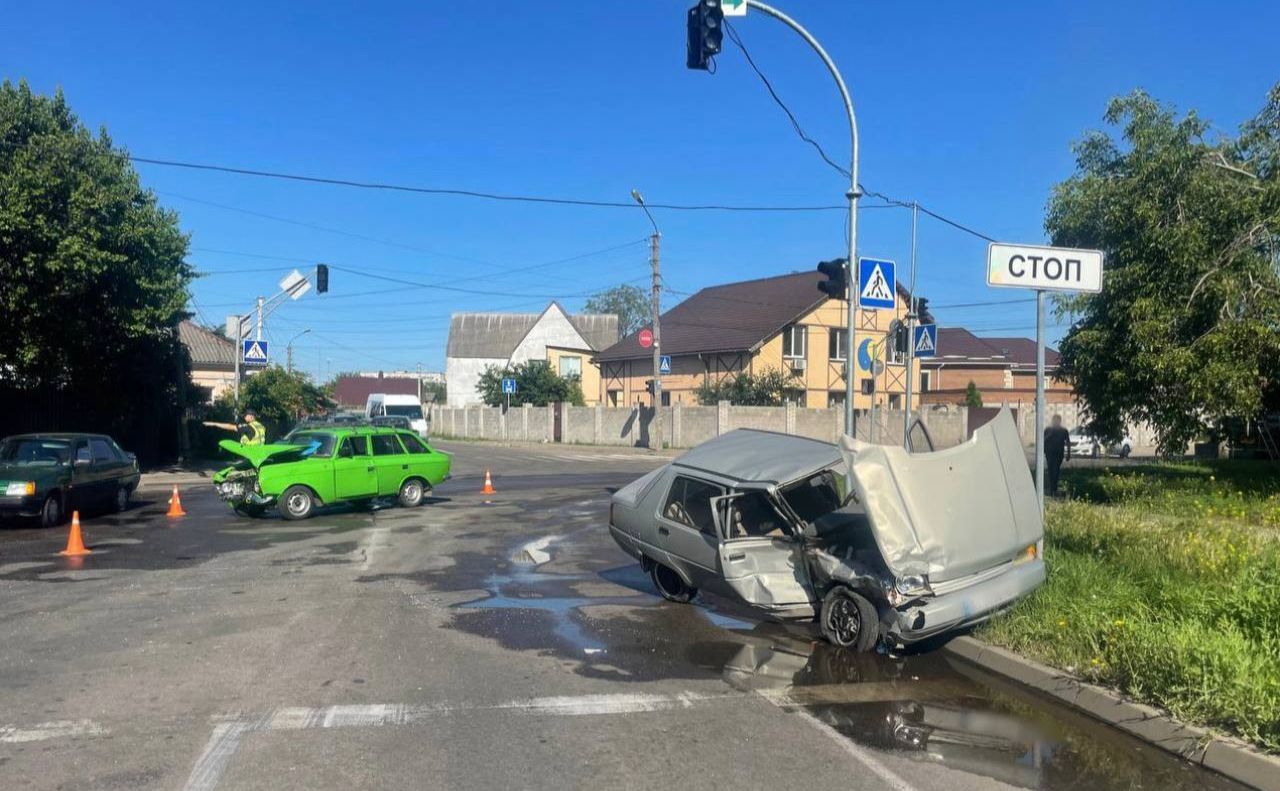 ДТП стался у Білій Церкві. Фото: Нацполіція
