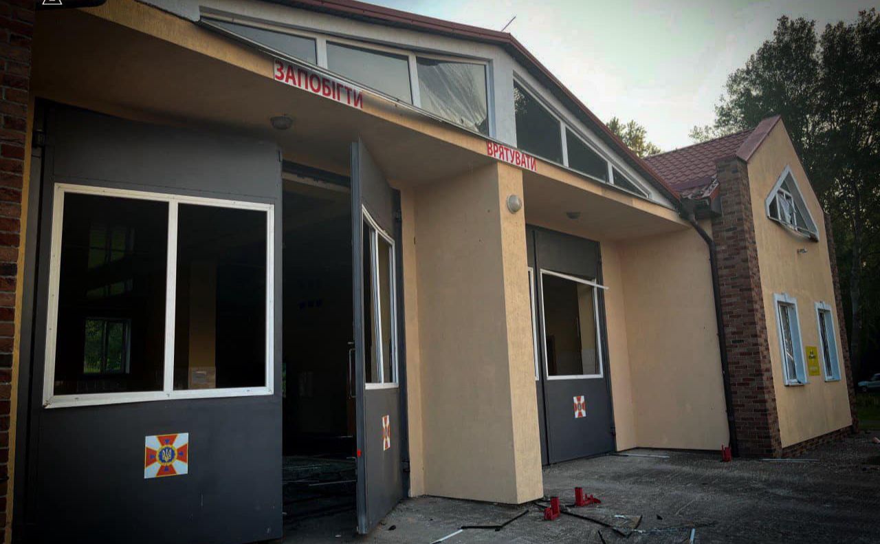 Пожежна частина в Київській області. Фото: ДСНС Київщини