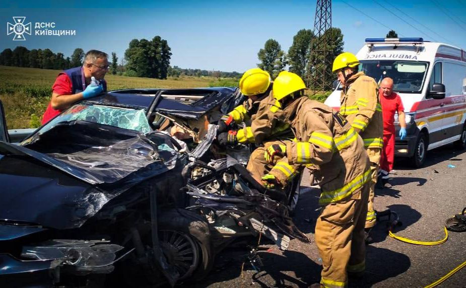 Фото з місця ДТП