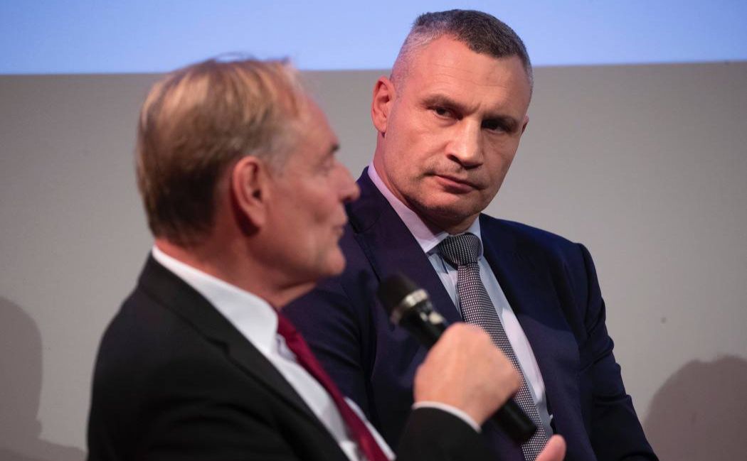 Віталій Кличко зробив заяву під час перебування у Німеччині, у Лейпцигу. Фото: пресслужба мера