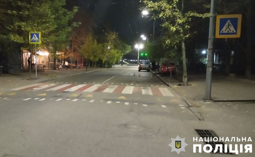 Збив дідуся на переході і втік. Фото: поліція Києва