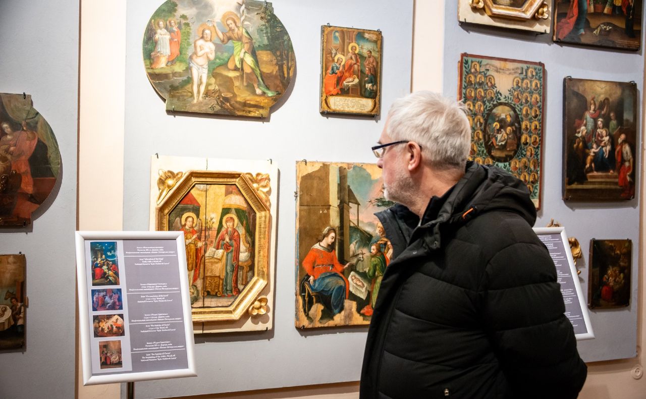 В експозиції демонструються шедеври українського іконопису. Фото: Києво-Печерська лавра