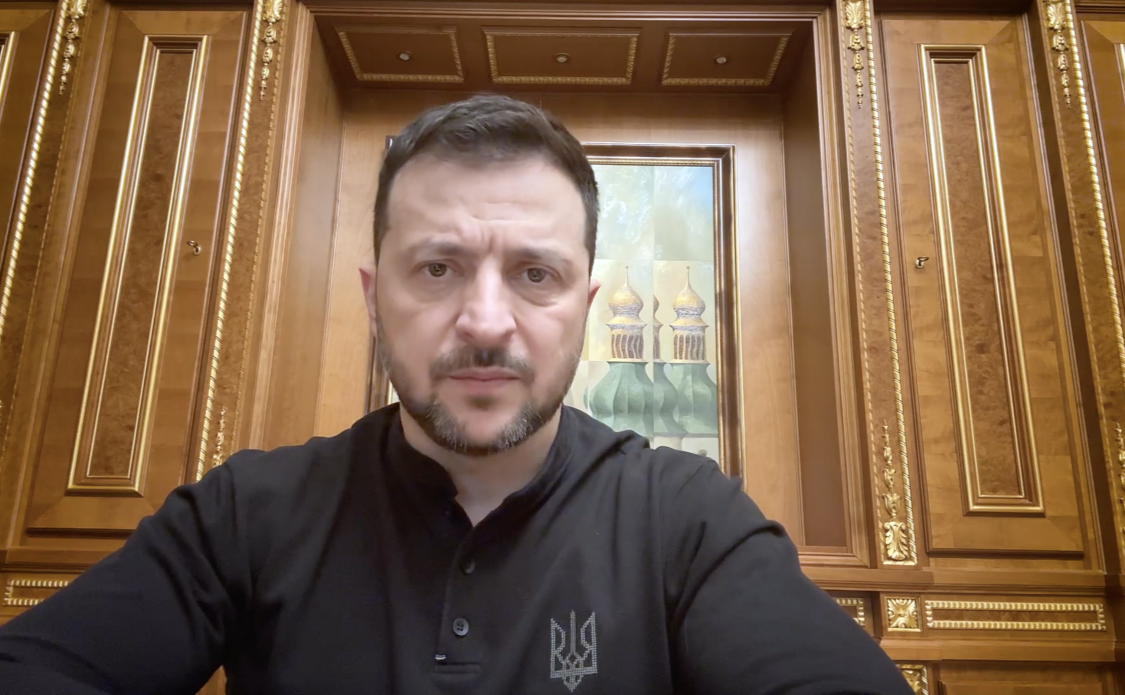 Глава держави подякував усім українським воїнам, які воюють на Курщині. Фото: Офіс Президента