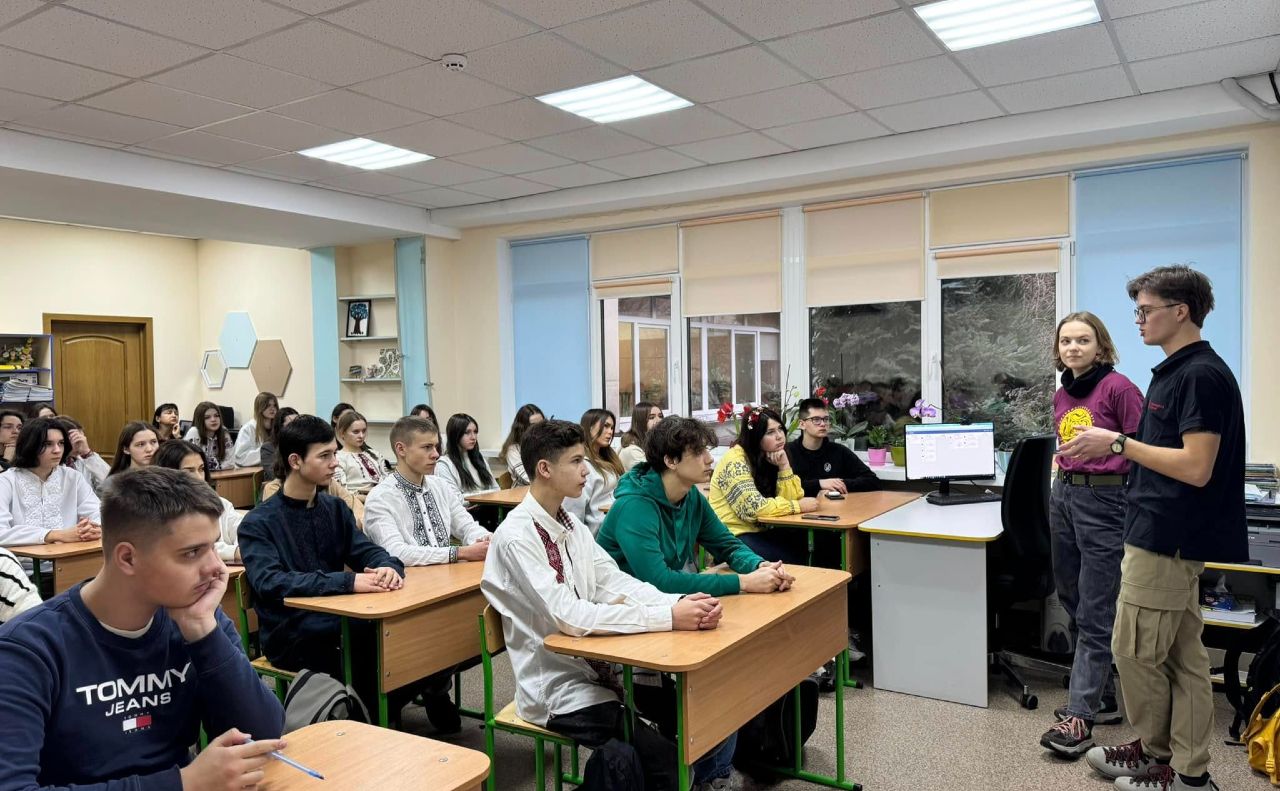 Один з учасників пілотного проєкту — ліцей № 241 «Голосіївський». Фото: фб-сторінка ліцею № 241 «Голосіївський»