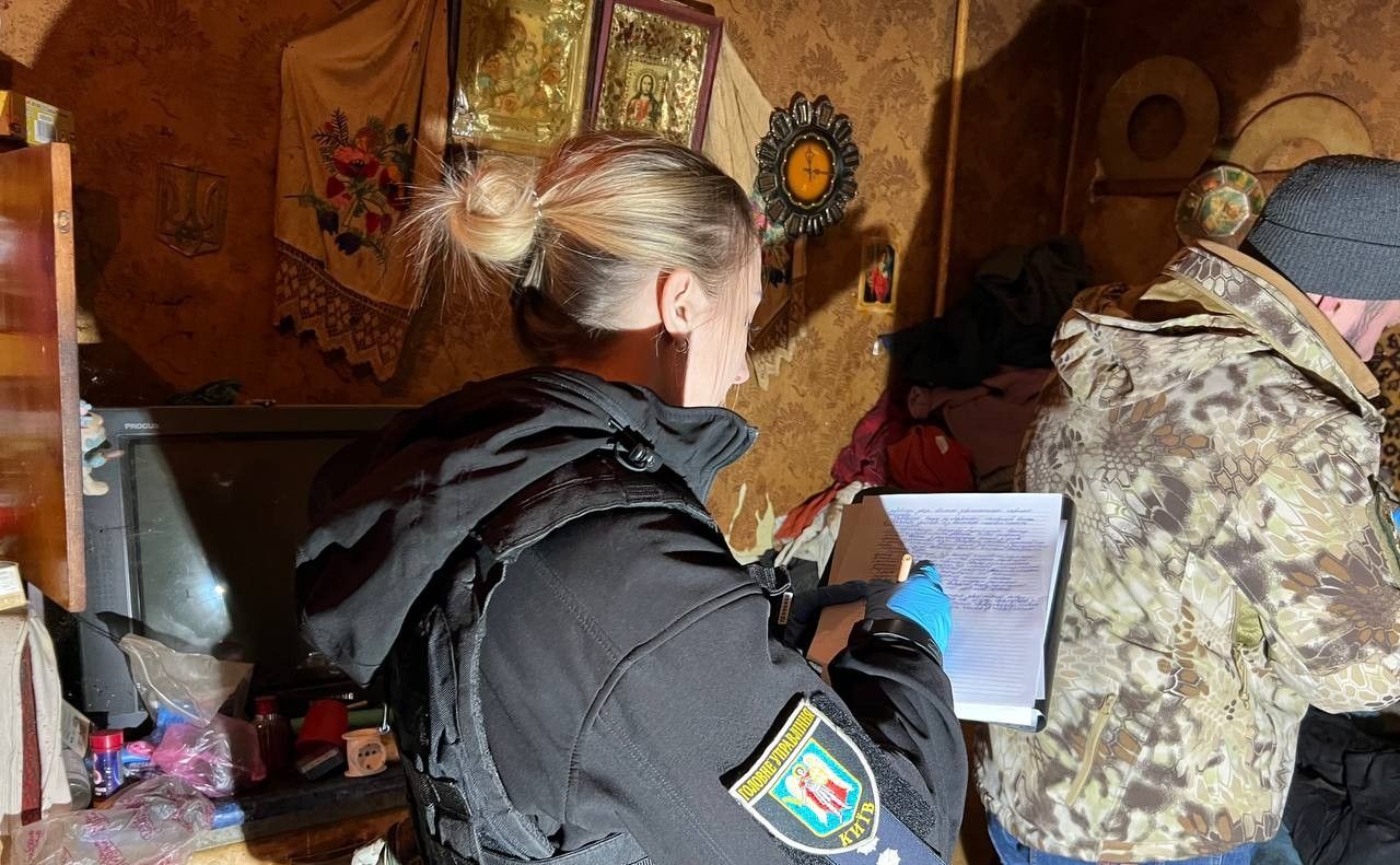Поліція на місці вбивства. Фото: Нацполіція