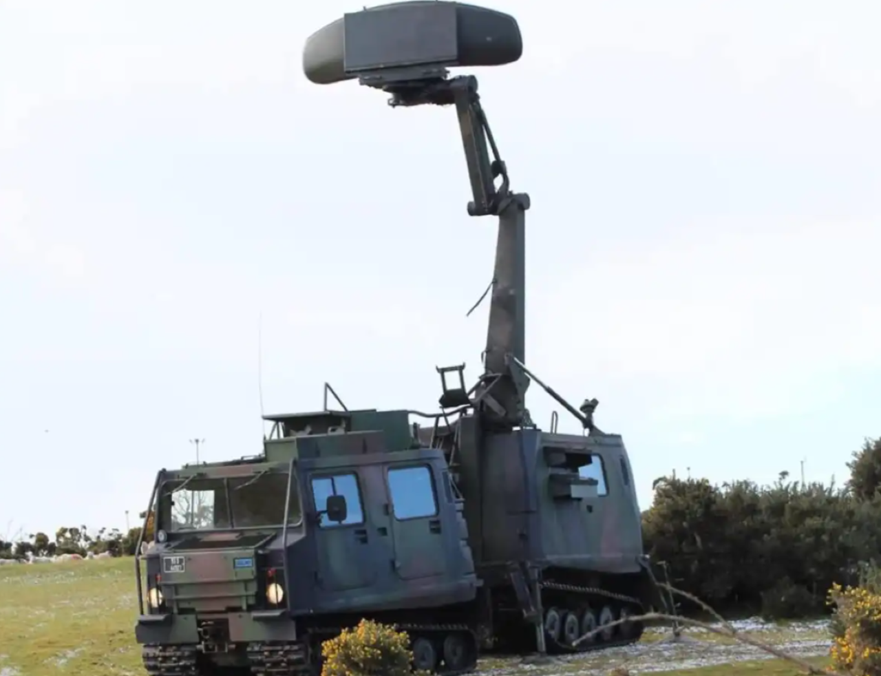 Радіолокаційна система Giraffe Mark IV. Фото з відкритих джерел