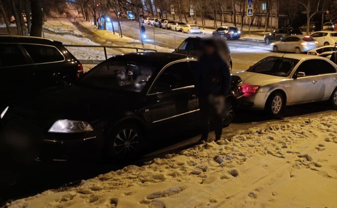 Фото з місця ДТП: патрульна поліція Києва