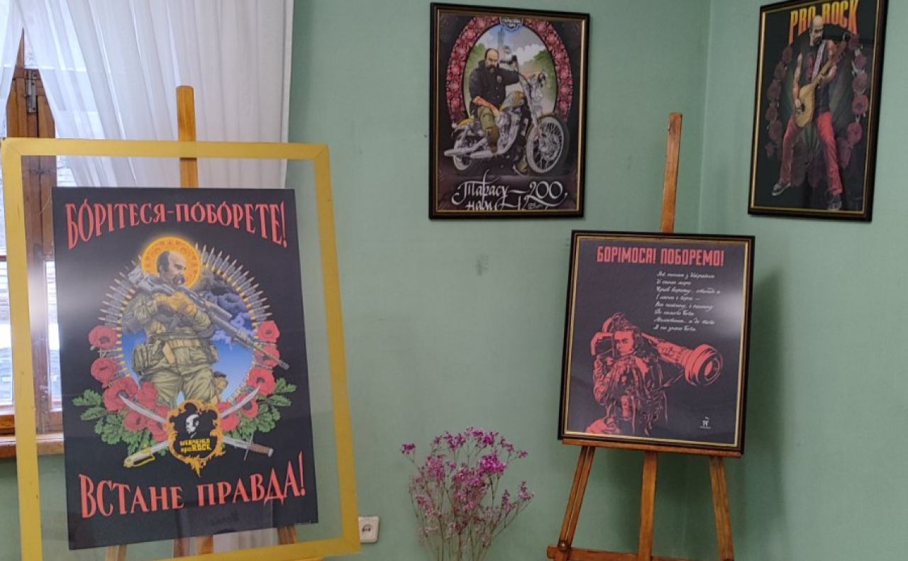 В експозиції виставки. Фото: Будинок-музей Тараса Шевченка у фейсбук