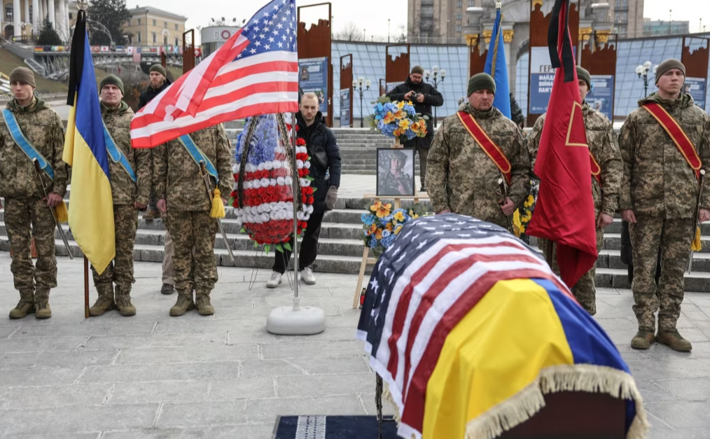 Прощання з Ітаном Гертвеком. Фото: Сергій Нужненко, «Радіо Свобода»