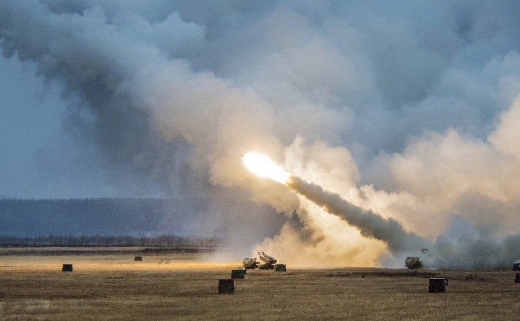 Високоточний удар артилерією ЗСУ. Фото: з відкритих джерел