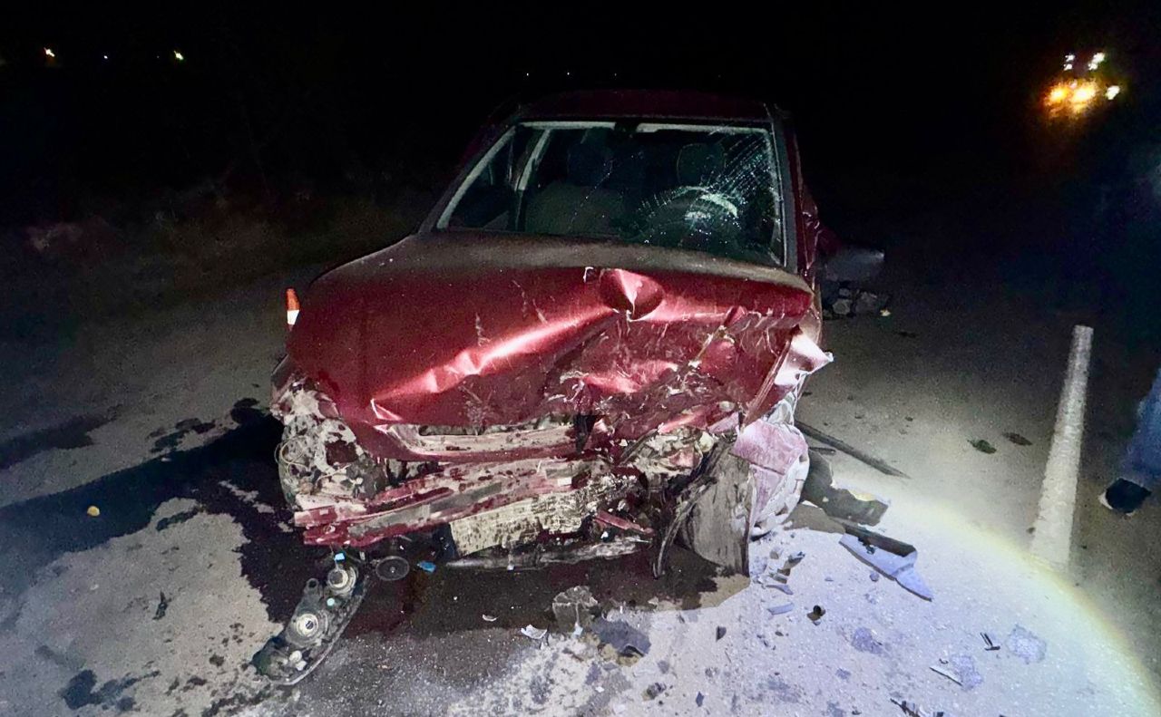 Фото з місця ДТП: Нацполіція