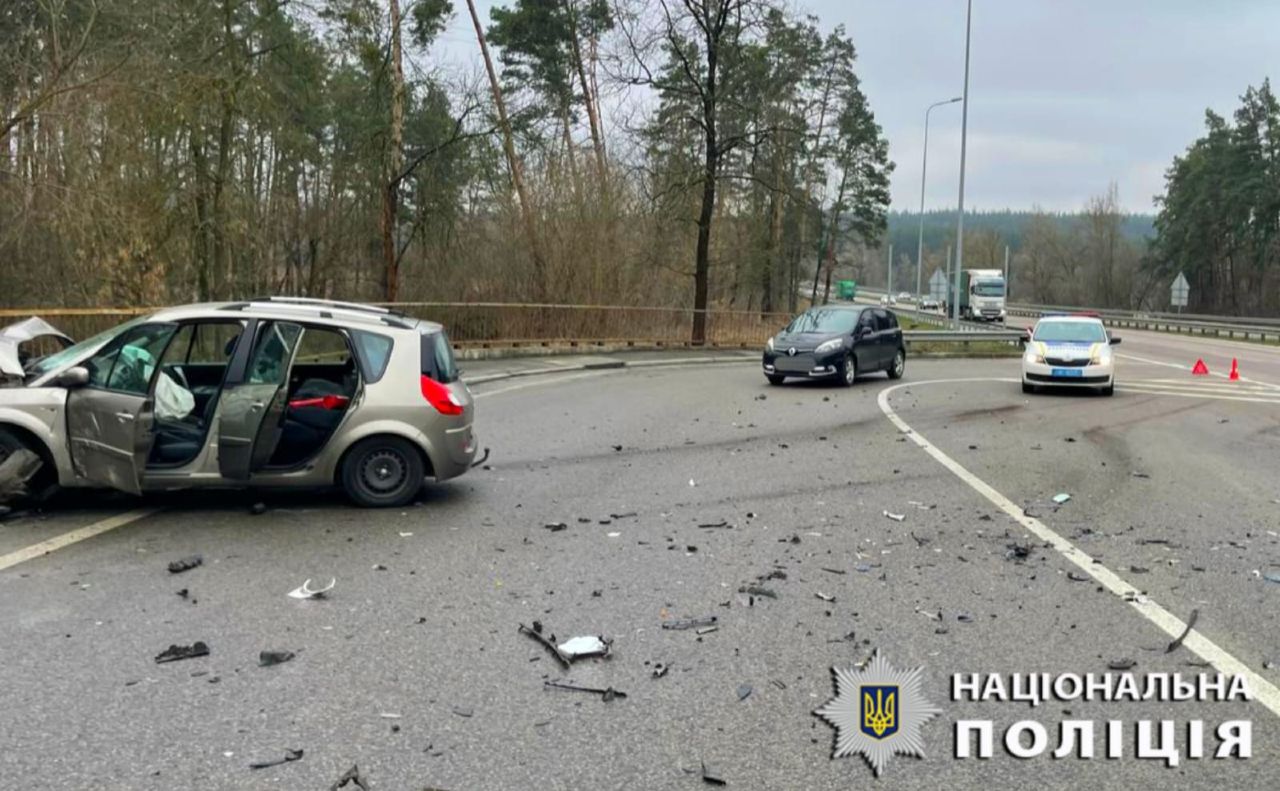 Фото з місця ДТП