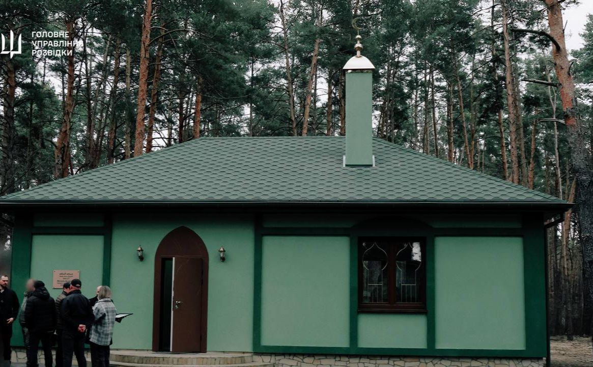 Мечеть для військових відкрили для бійців-мусульман. Фото: ГУР, телеграм