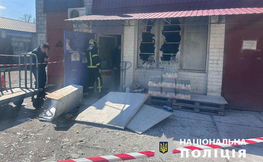 Фото з місця події від поліції Києва.