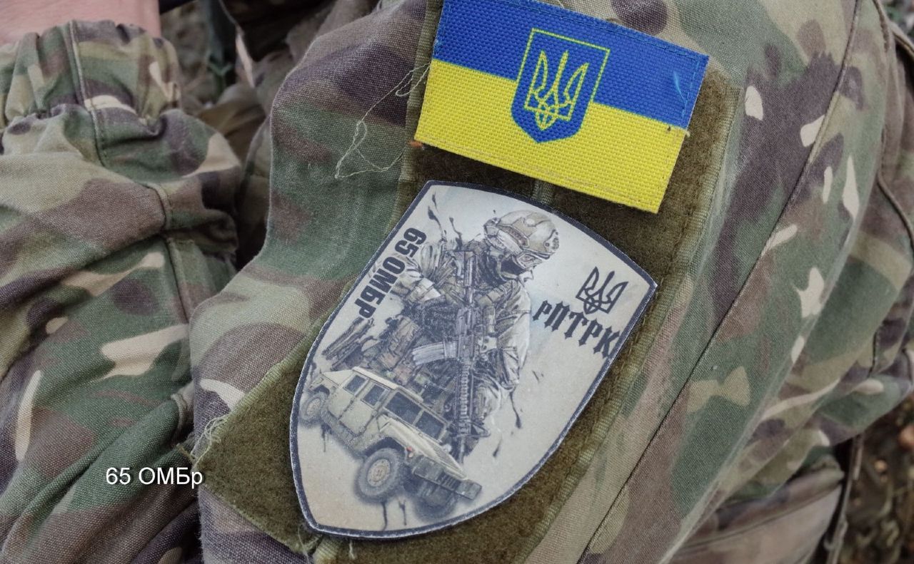Шеврон військового. Фото Андрія АНДРІЄНКА