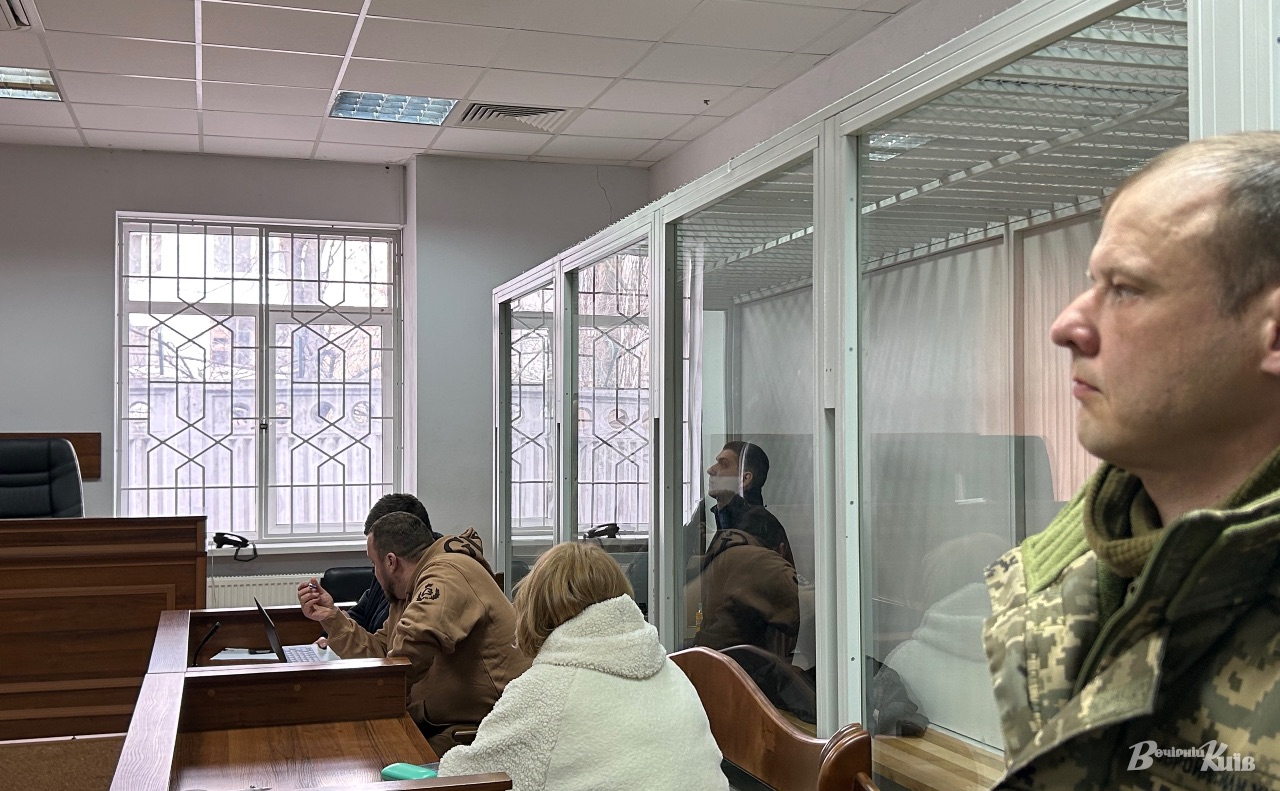 Підозрюваний у залі суду. Фото: Олександра Плакіна