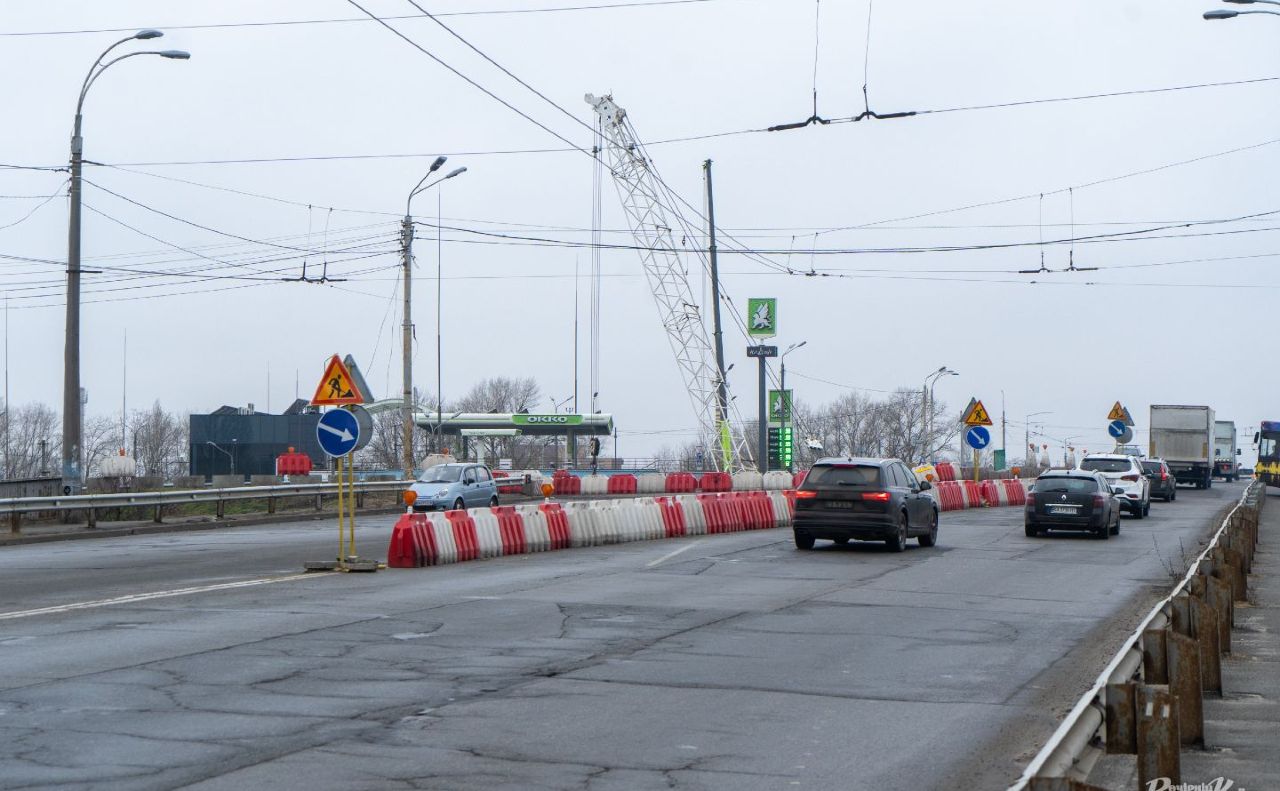 Ремонт розв’язки на Богатирській. Фото: Олексій Самсонов