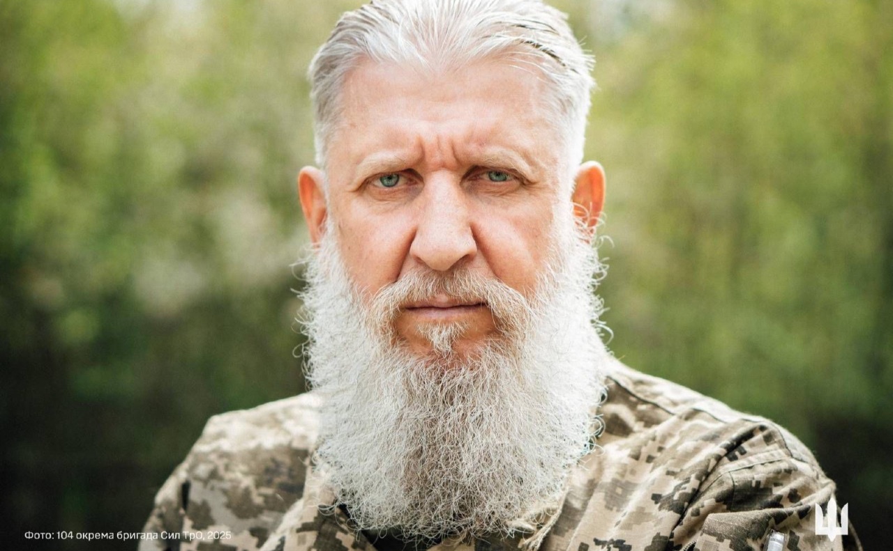 Едуард Цирон. Фото: Комунікаційний підрозділ 104 бригади Сил тероборони ЗСУ
