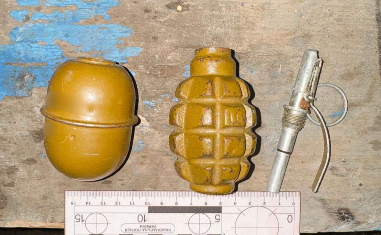 Під Києвом дитина знайшла гранати. Фото: НАцполіція