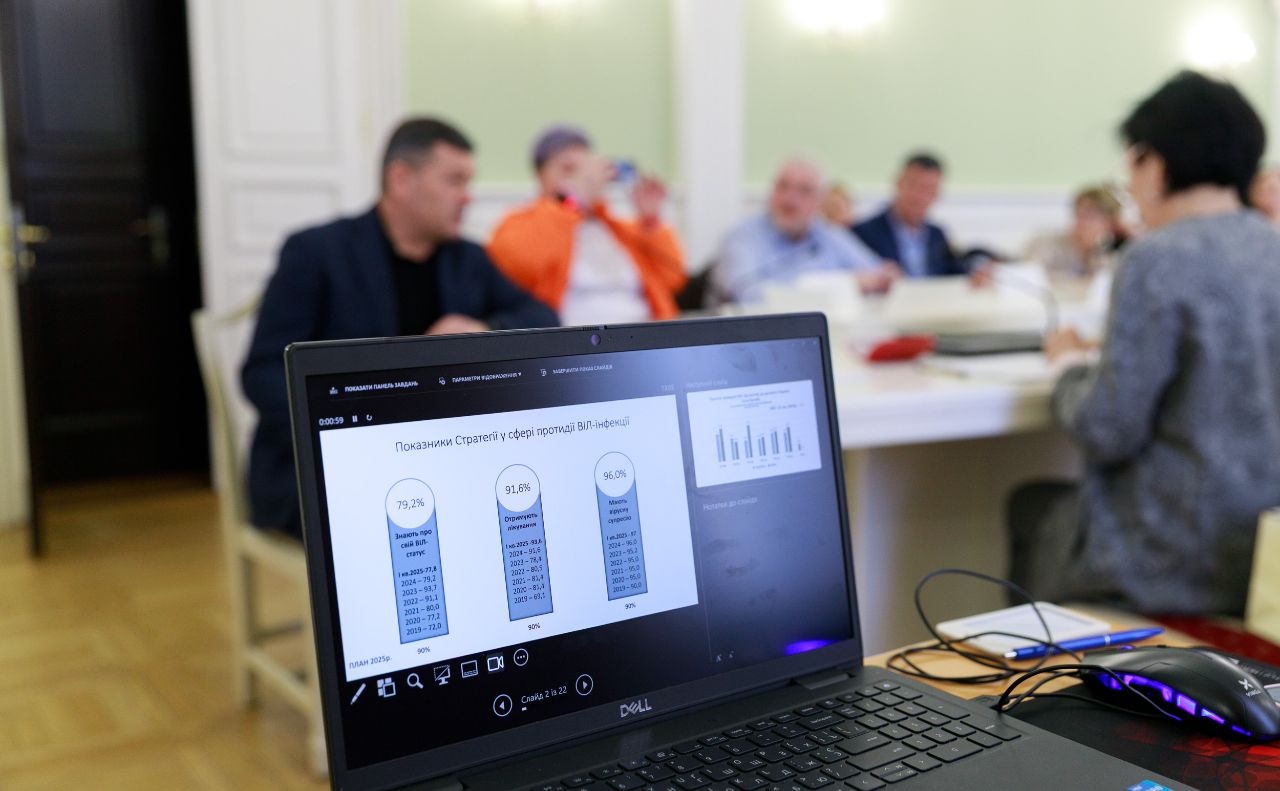 Під час наради з питань протидії туберкульозу та ВІЛ-інфекції/СНІДу. Фото: КМДА