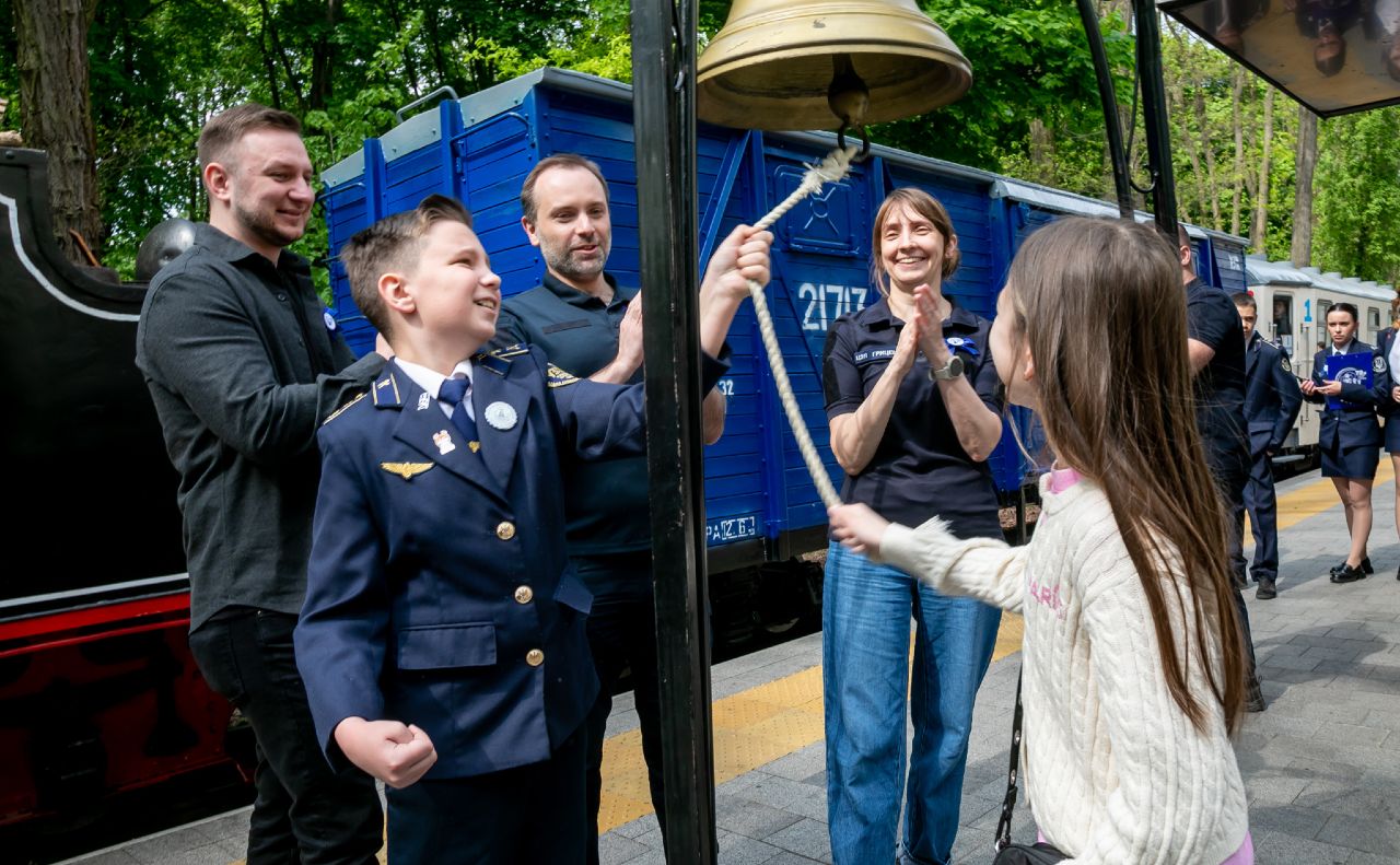 Під час урочистого відкриття. Фото: пресслужба Укрзалізниці