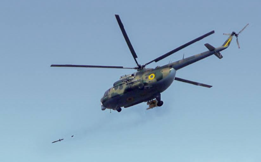 Українські Мі-8 «навчились» стріляти «Бар’єром». Фото ілюстративне: Український мілітарний портал