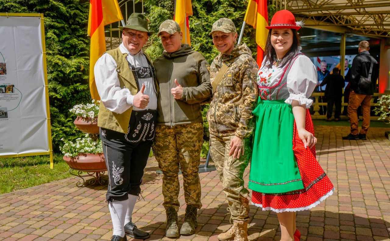 Артисти на Дні німецької культури у Бучі. Фото: Бучанська міська рада