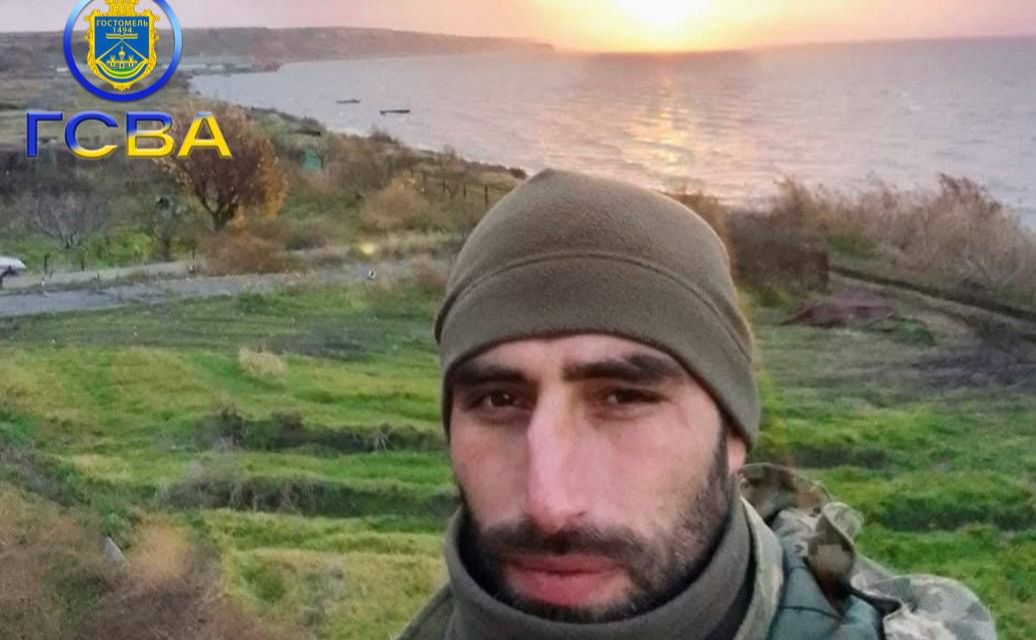 Микола Знайда пішов на війну добровольцем. Фото: телеграм Гостомельска селищна рада