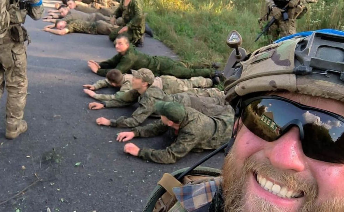Сухопутні війська взяли в полон росіян. Фото: Сухопутні війська