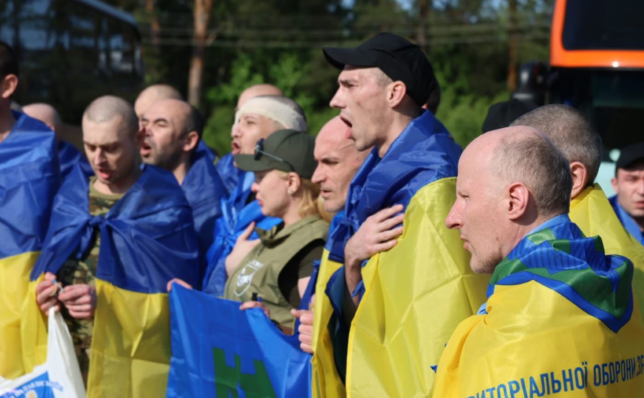 Новий етап обміну відбувся сьогодні, 10 червня. Фото: Координаційний штаб з питань поводження з військовополоненими