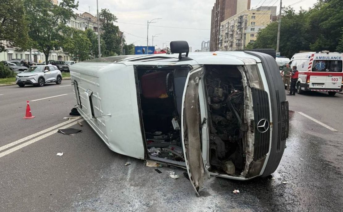 Фото з місця аварії: Нацполіція