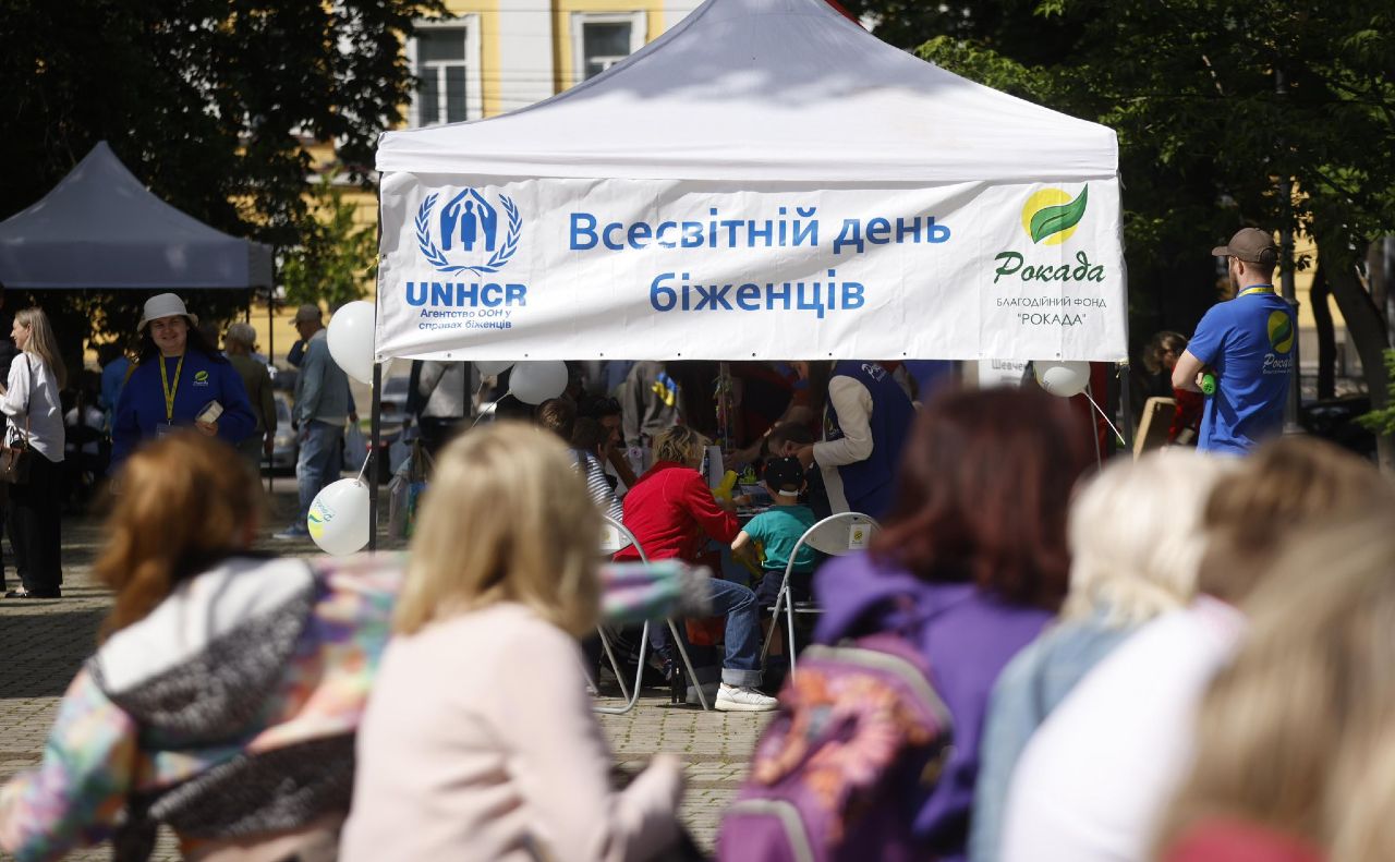 У парку Шеченка влаштуали майстеркласи для дорослих та дітей. Фото: Борис Корпусенко