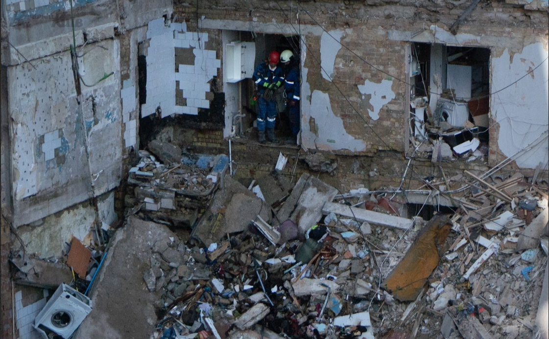 Пошкоджений будинок. Фото: Олексій Самсонов