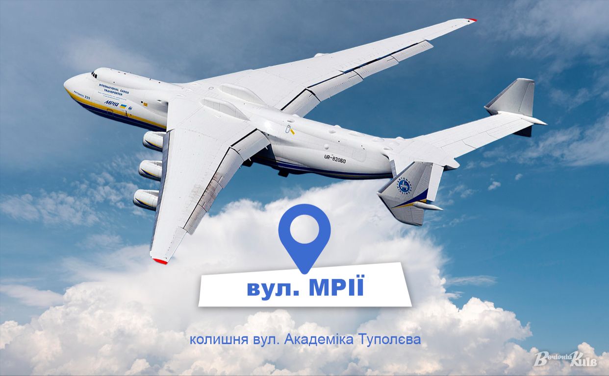 Літак АН-225 «Мрія». Колаж: Наталія Слінкіна