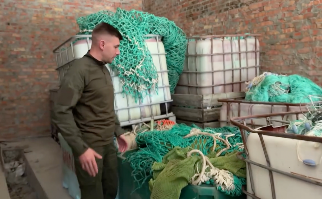 Протидронові сітки, які захищатимуть українських воїнів від ворожих БПЛА. Фото: Олександр Ковтунов