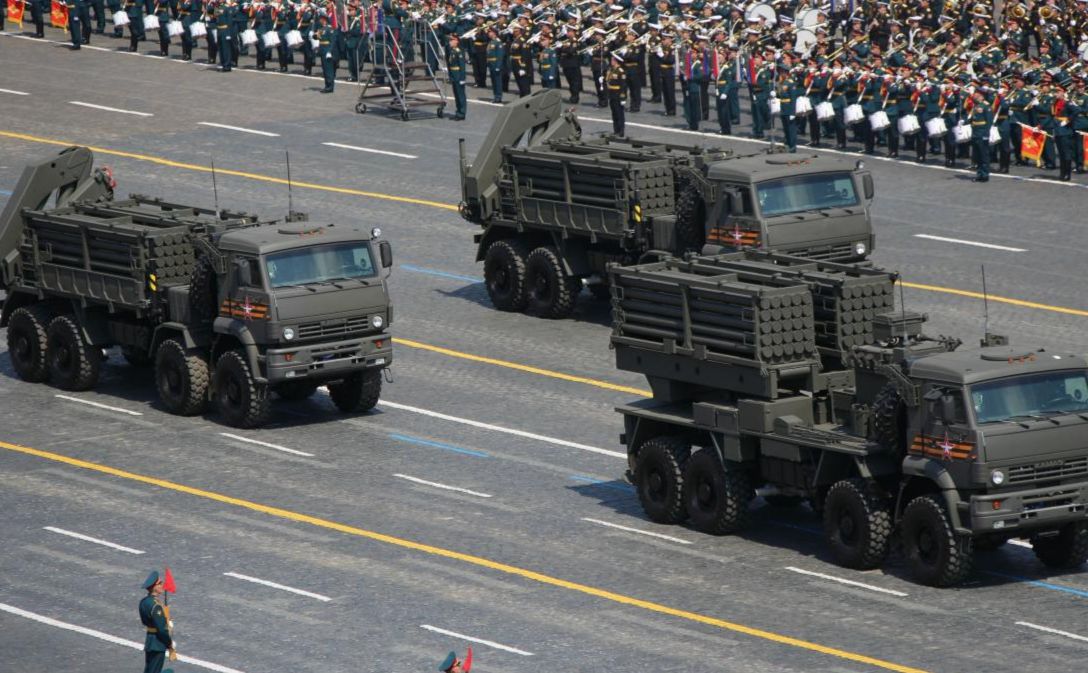 Вперше росіяни показали «Земледелие» у Москві під час параду 24 червня 2020 року. Фото: росЗМІ