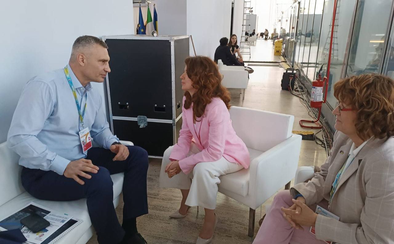 Мер Києва провів низку зустрічей у межах Ukraine Recovery Conference. Фото: пресслужба Кличка