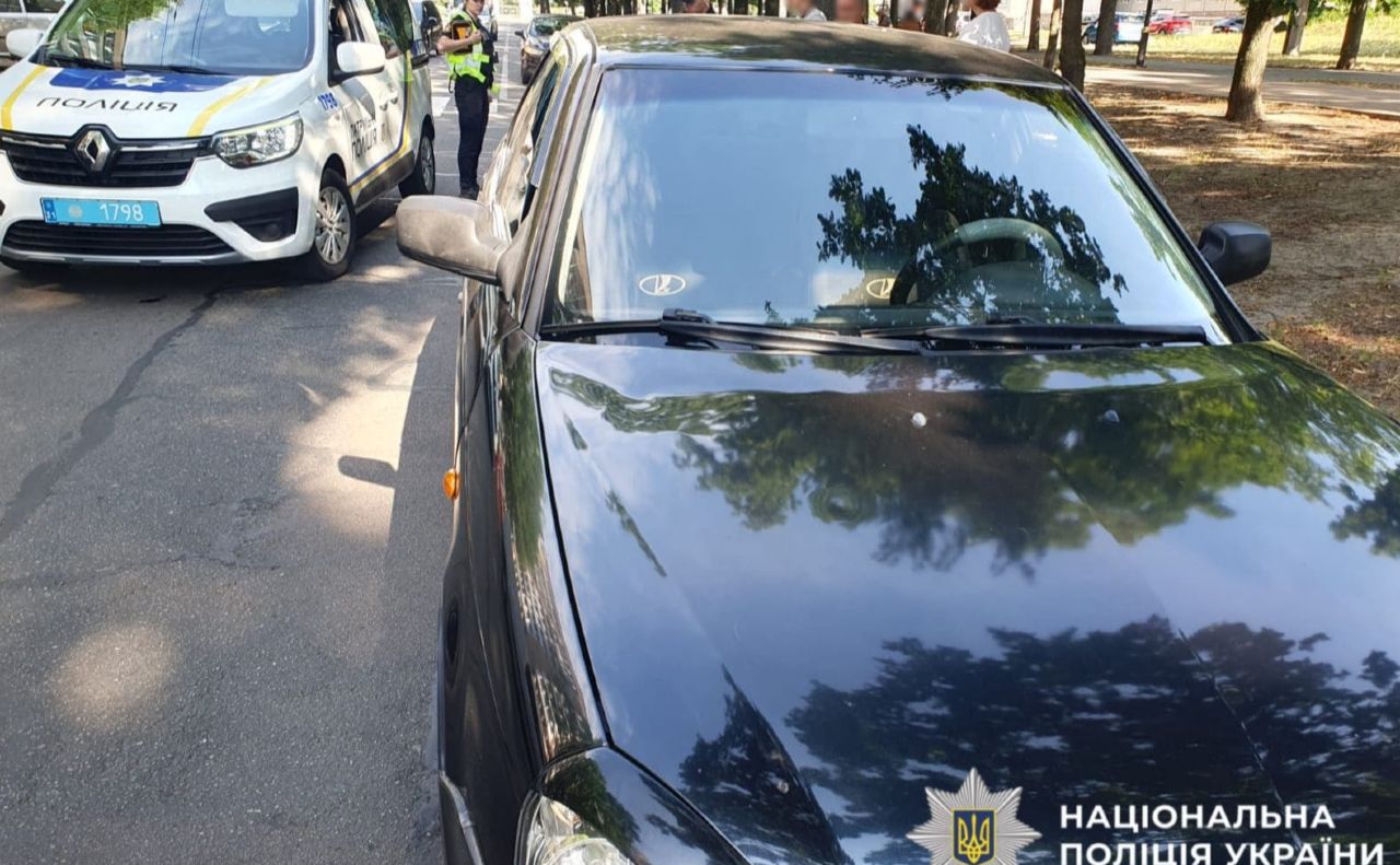 ДТП сталося у Білій Церкві. Фото: поліція Київщини