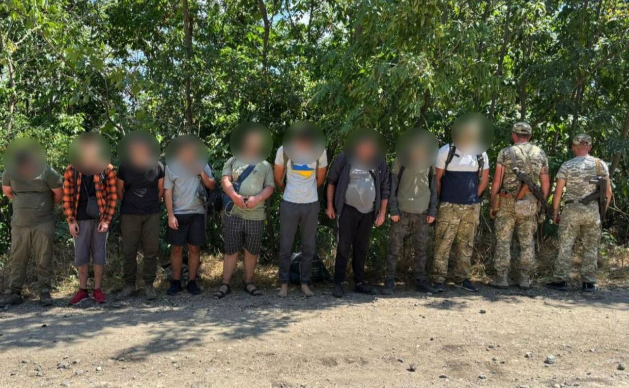 Ухилянти. Фото: Держприкордонслужба