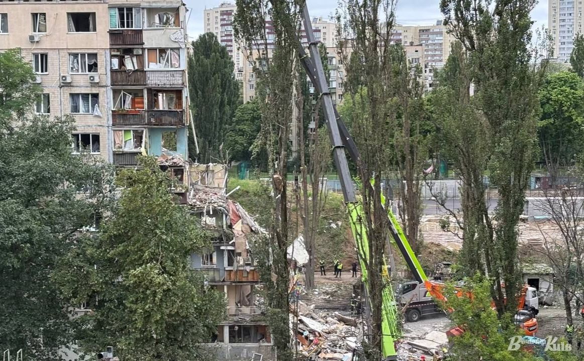 Фото з місця удару: Анна Білоус