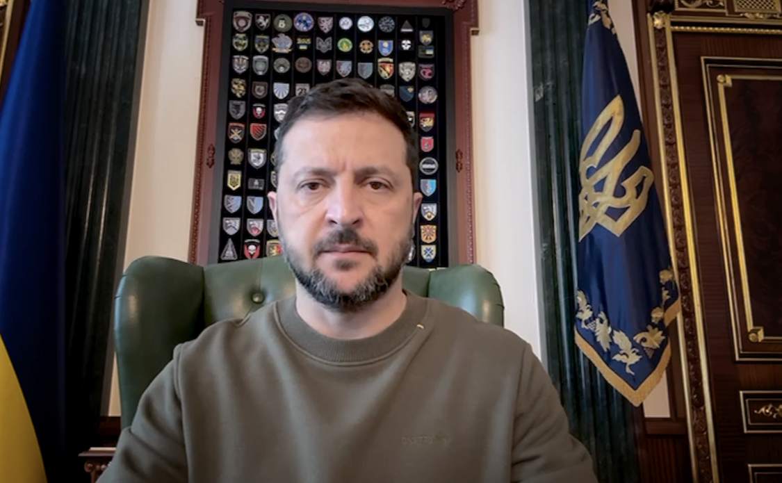 Президент заявив, що українцям потрібен реальний мир, а не мертві рішення. Фото: скріншот з відео